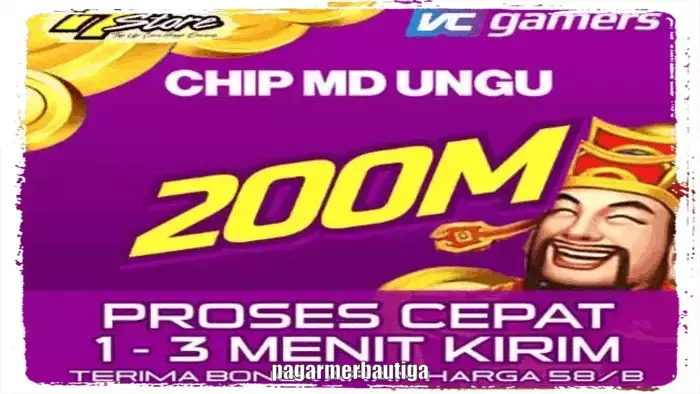 Cara Top Up Chip Ungu Higgs Domino di VCGames