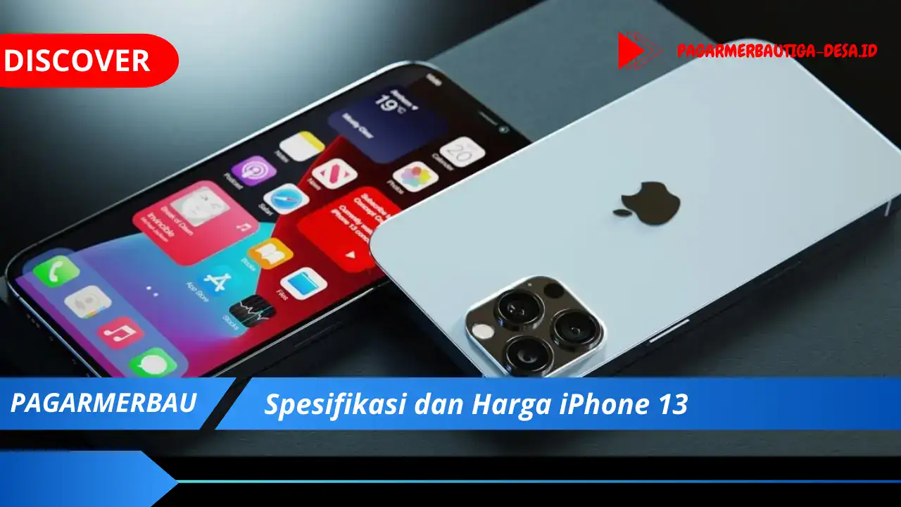 Spesifikasi dan Harga iPhone 13