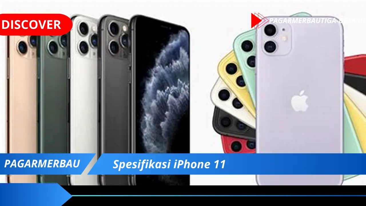 Spesifikasi iPhone 11